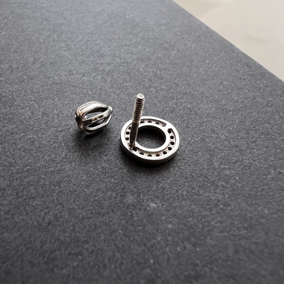 4 piece dainty real Czech garnet jewelry set - Picture 8 of 12